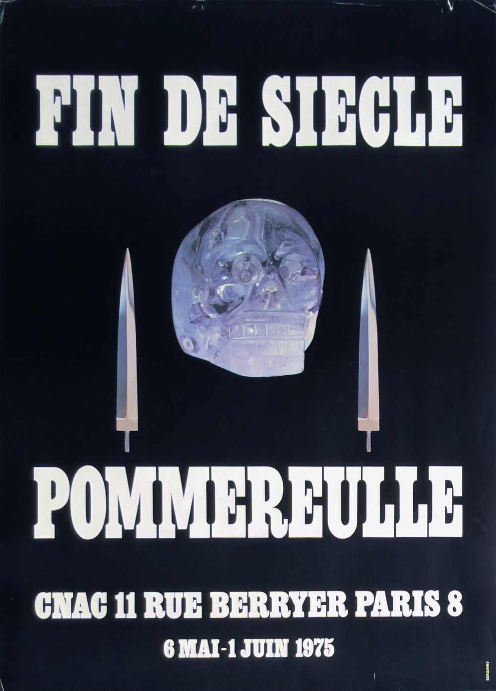 Expo 75 - CNAC (fond noir) - Fin de siècle