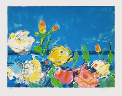 Place-des-Arts - Gilles GORRITI : Bouquet de roses II