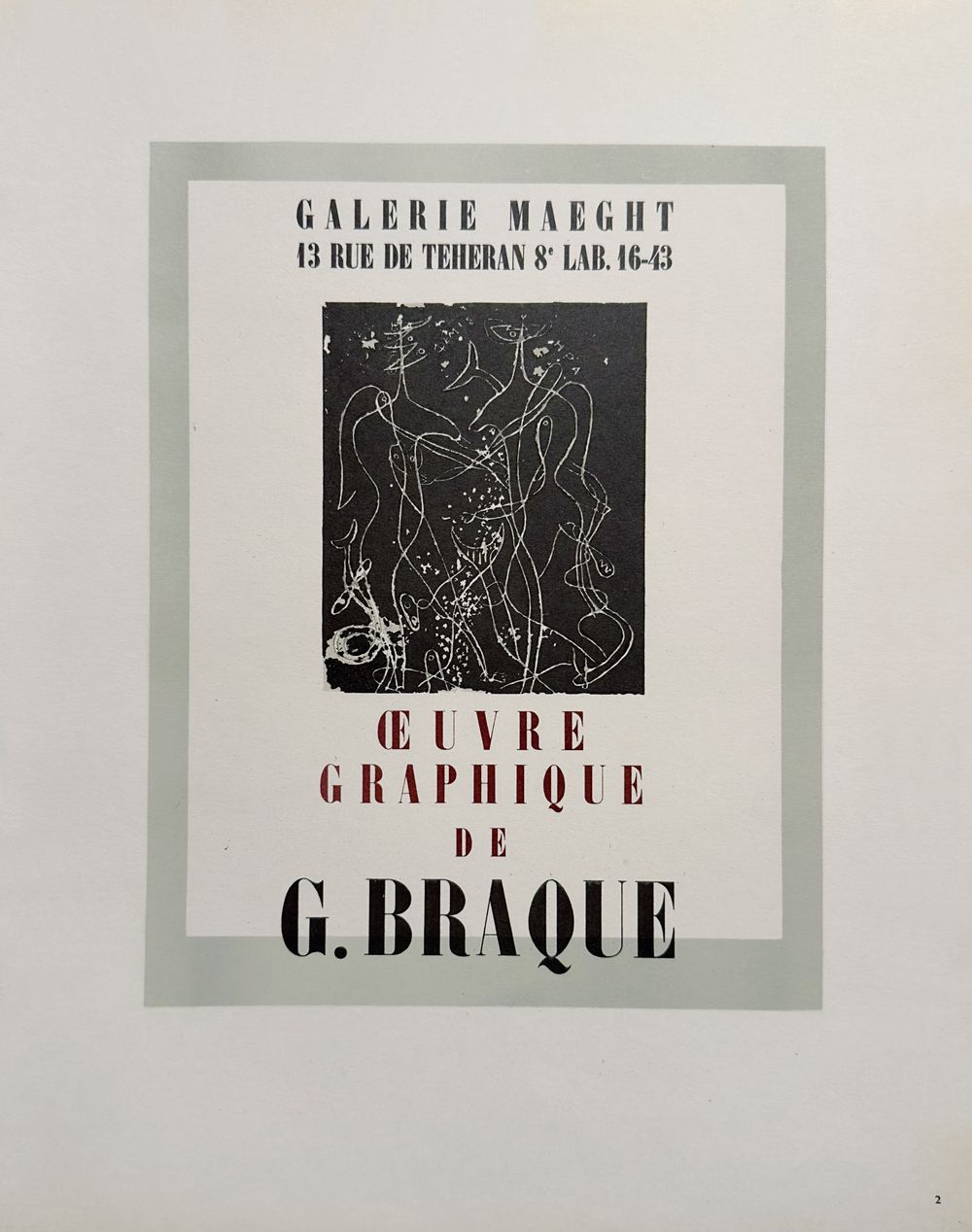 AF 1947 - Galerie Maeght