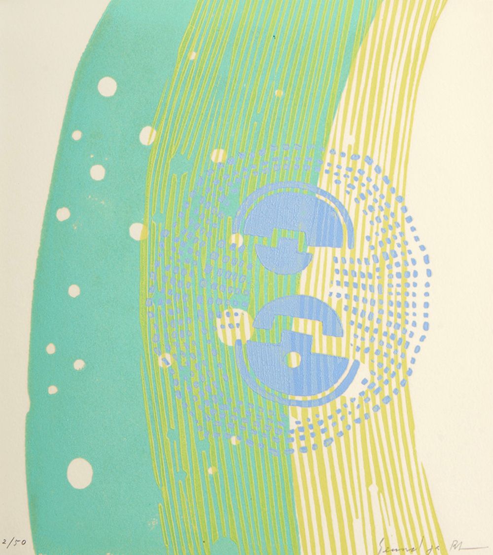 Les quatre saisons et moi (Gouache with 6 signed etchings)