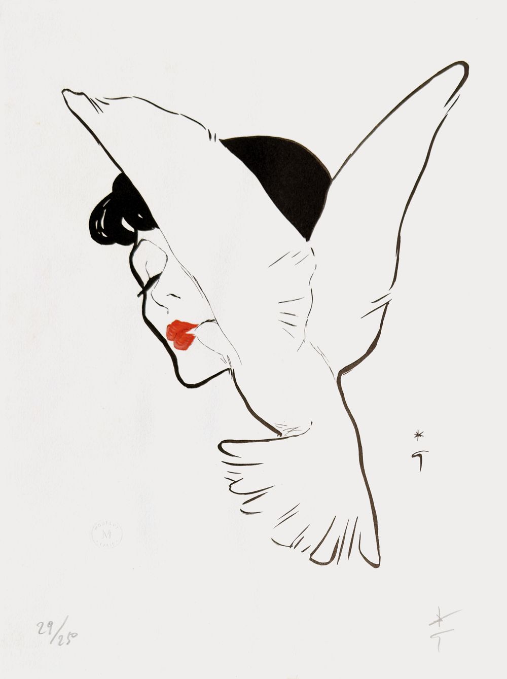 Le baiser de la colombe