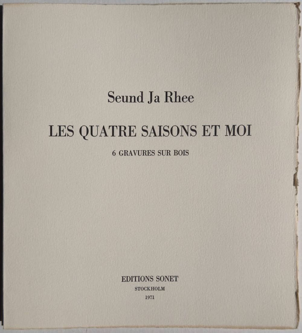 Les quatre saisons et moi