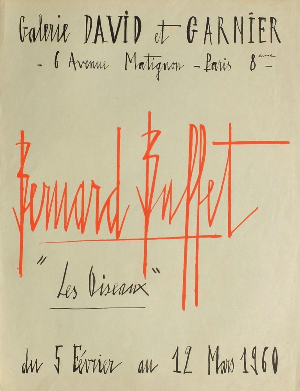 Expo 60 - Galrie David et Garnier