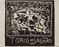 Expo 54 - Toros en Vallauris 1954