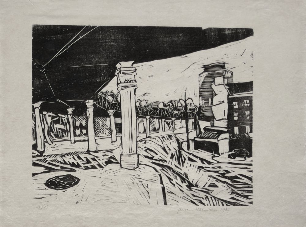 Le métro aérien à Jaurès