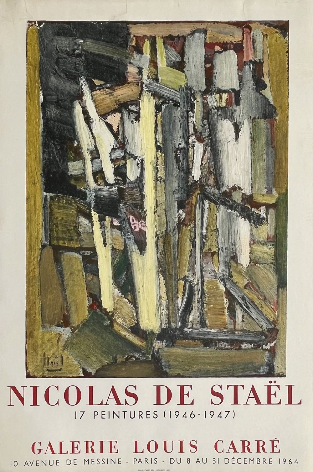 Place-des-Arts - Nicolas DE STAËL (1914 - 1955)