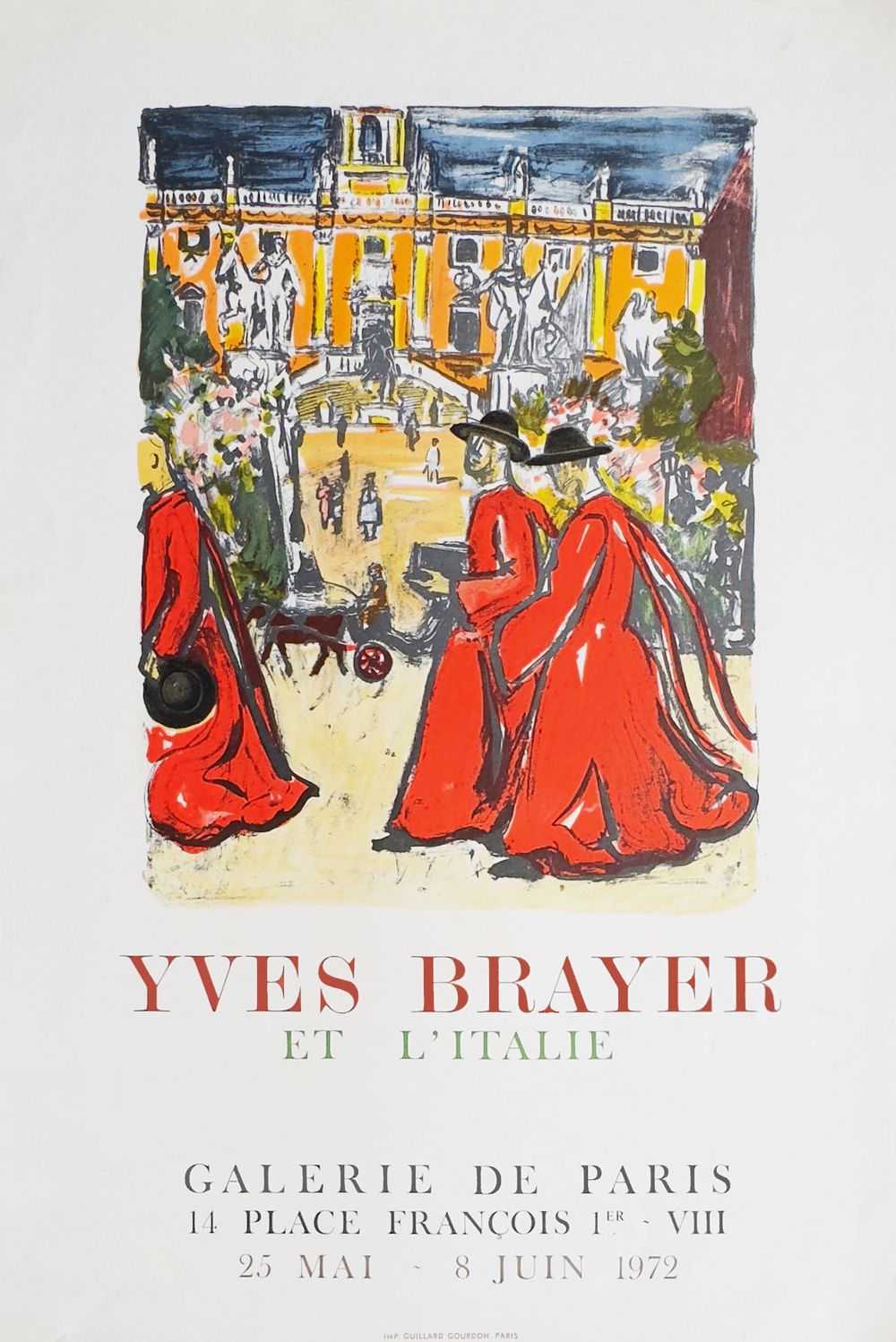 Expo 72 - Galerie de Paris - Brayer et l'Italie