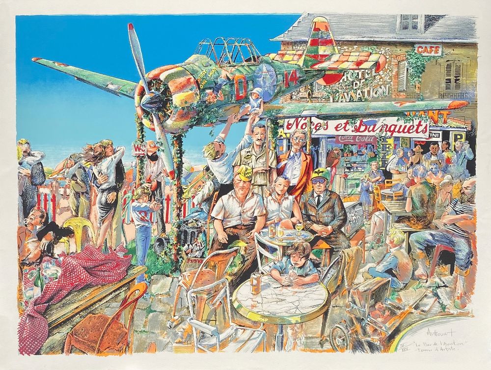 Le bar de l'aviation