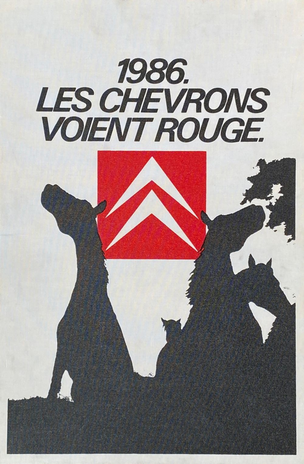 Les Chevrons voient rouge (portfolio de 10)