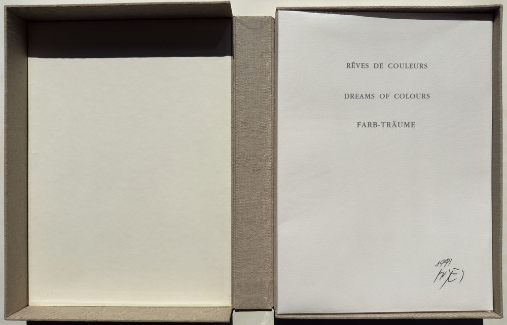 Rêves de couleurs (12 lithographies signées)