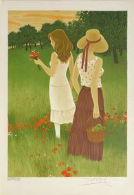 Promenade dans le verger