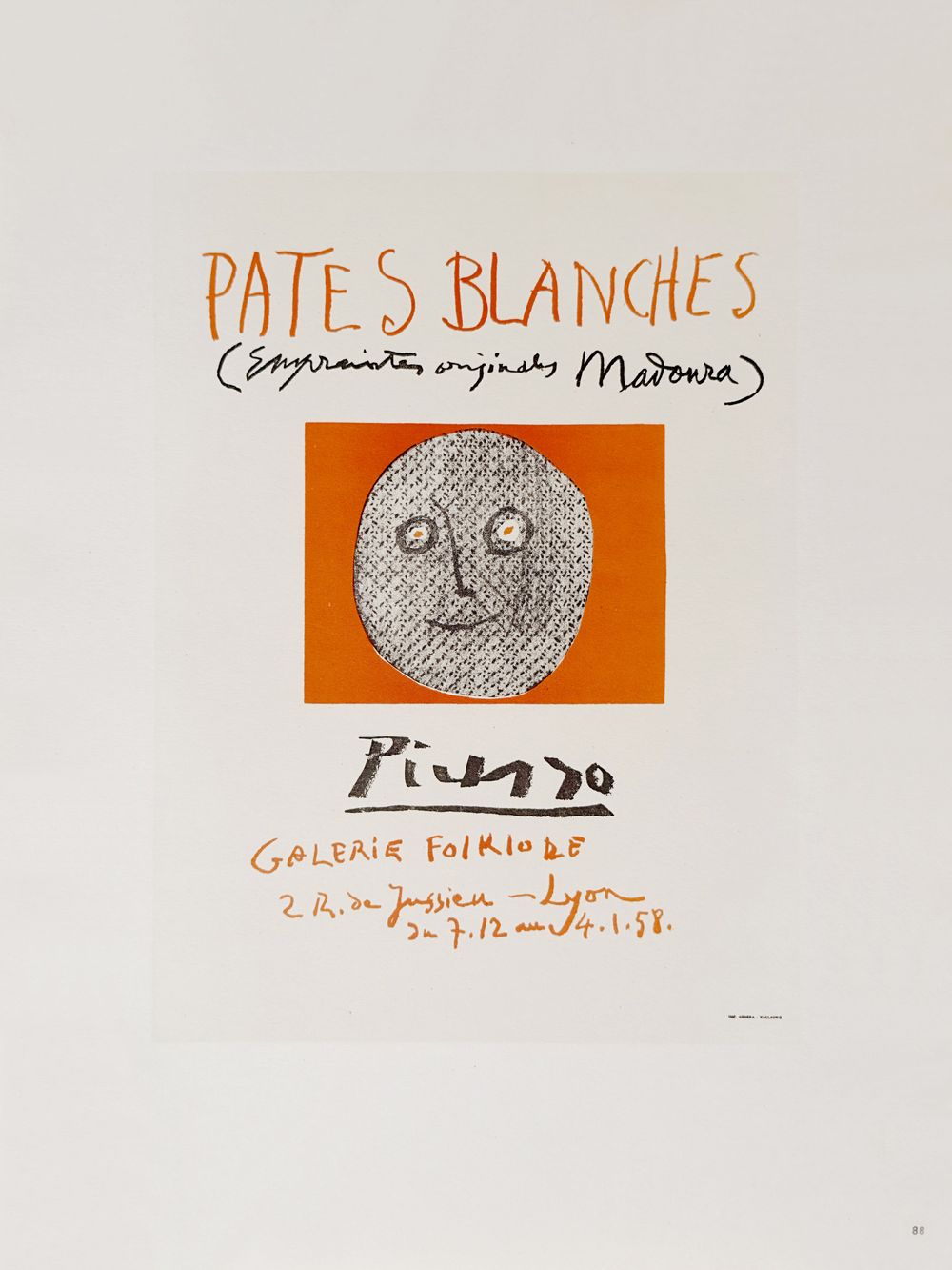 AF 1957 - Pâtes blanches II