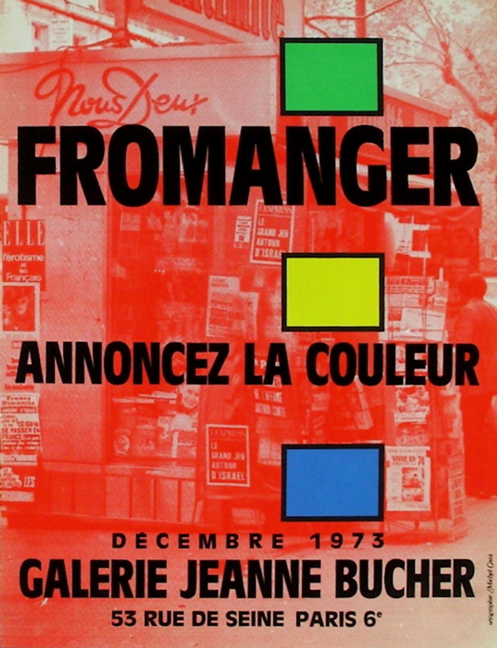 Expo 73 - Galerie Jeanne Bucher