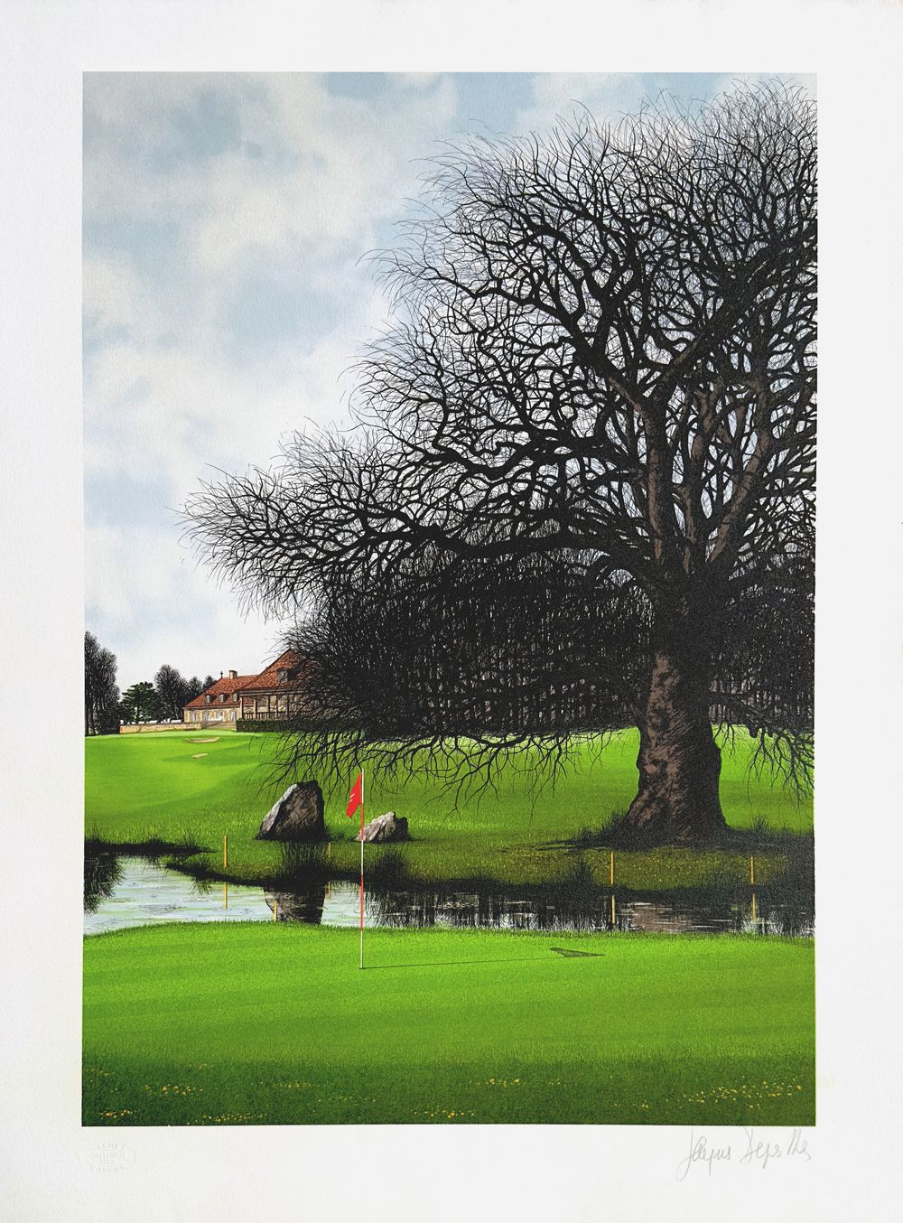 Place-des-Arts - Jacques DEPERTHES : Le golf II