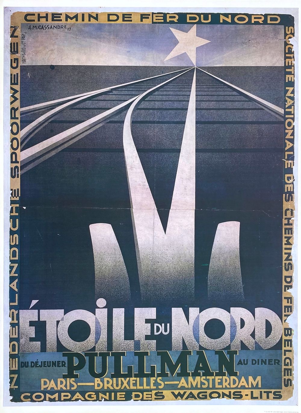 Etoile du Nord Pullman Paris Bruxelles Amsterdam