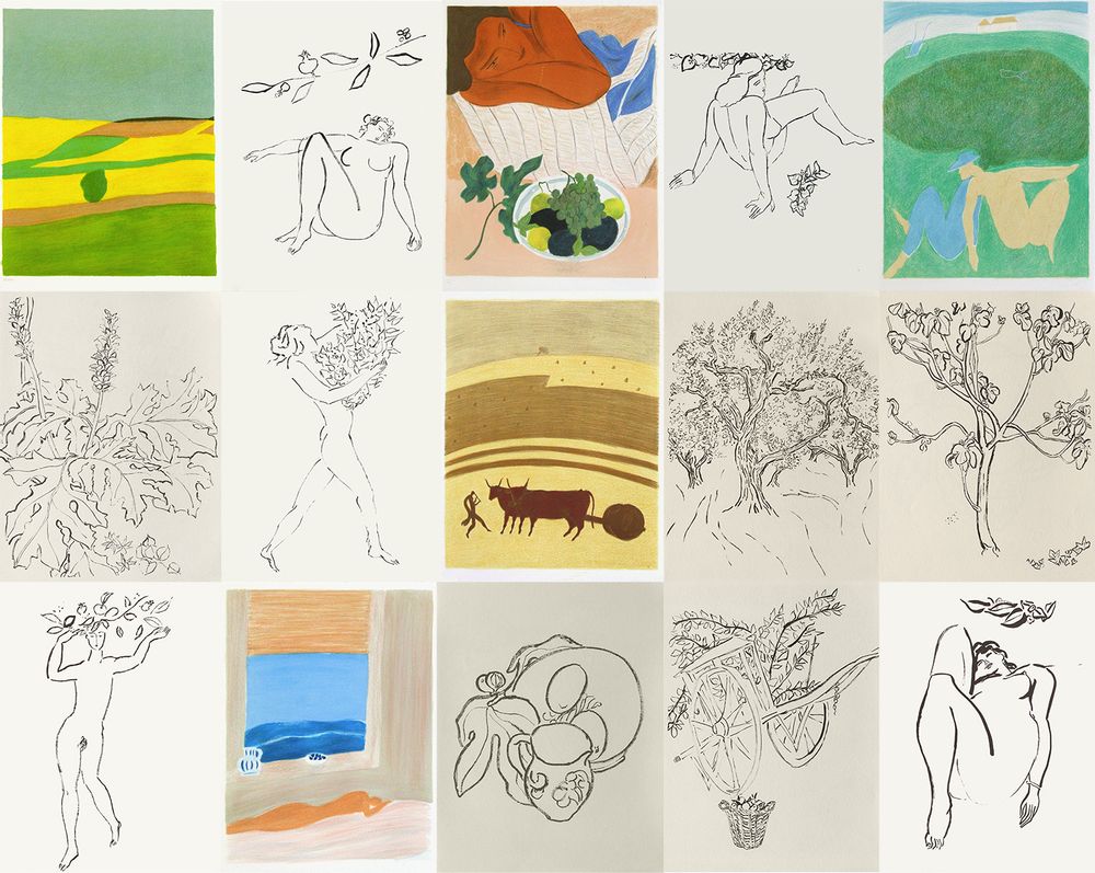Les Nourritures terrestres (signed frontispice and 30 lithographs)