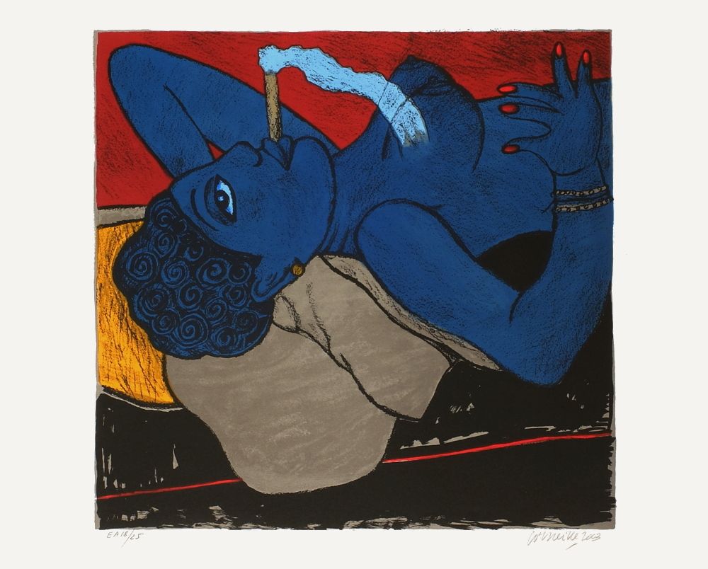 2003 - La fumeuse de Havane
