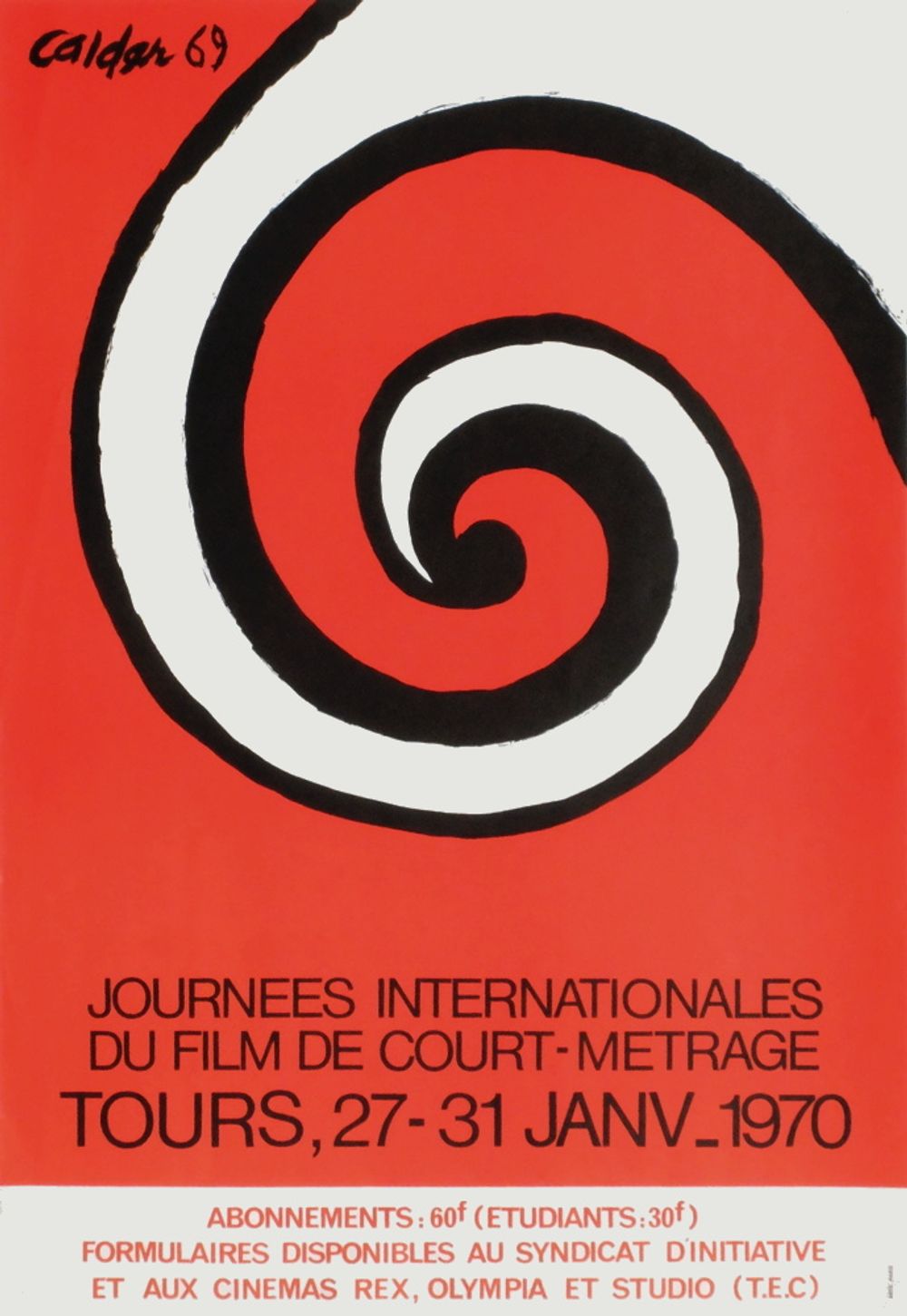 Expo 70 - Journées Internationales du Film de Tours