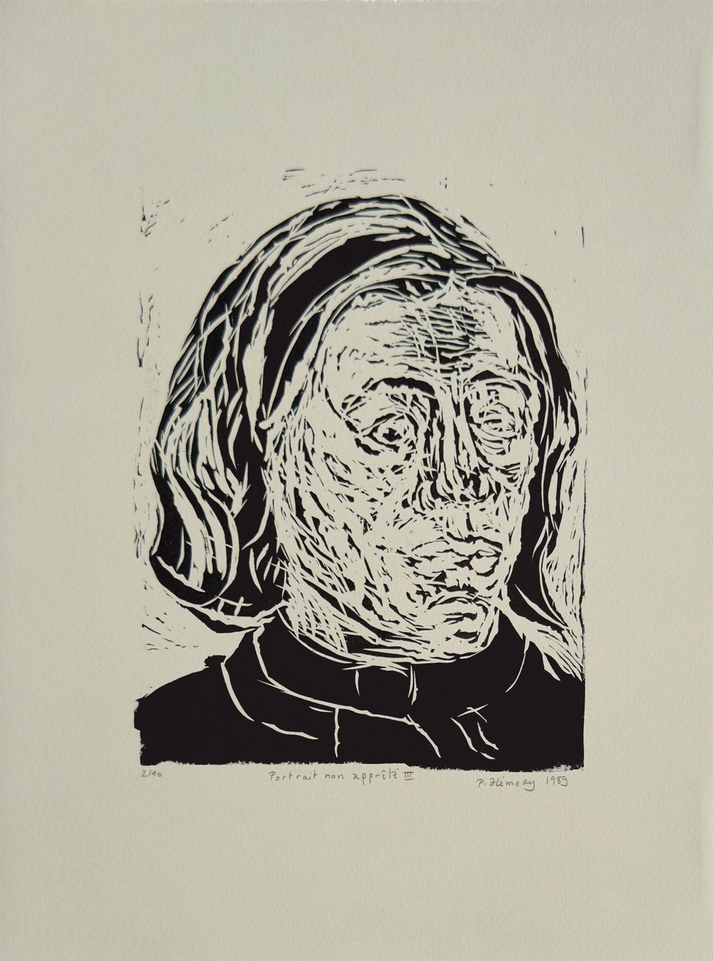 Portrait non apprêté III