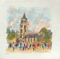 Paris, l'église Saint Germain des Prés