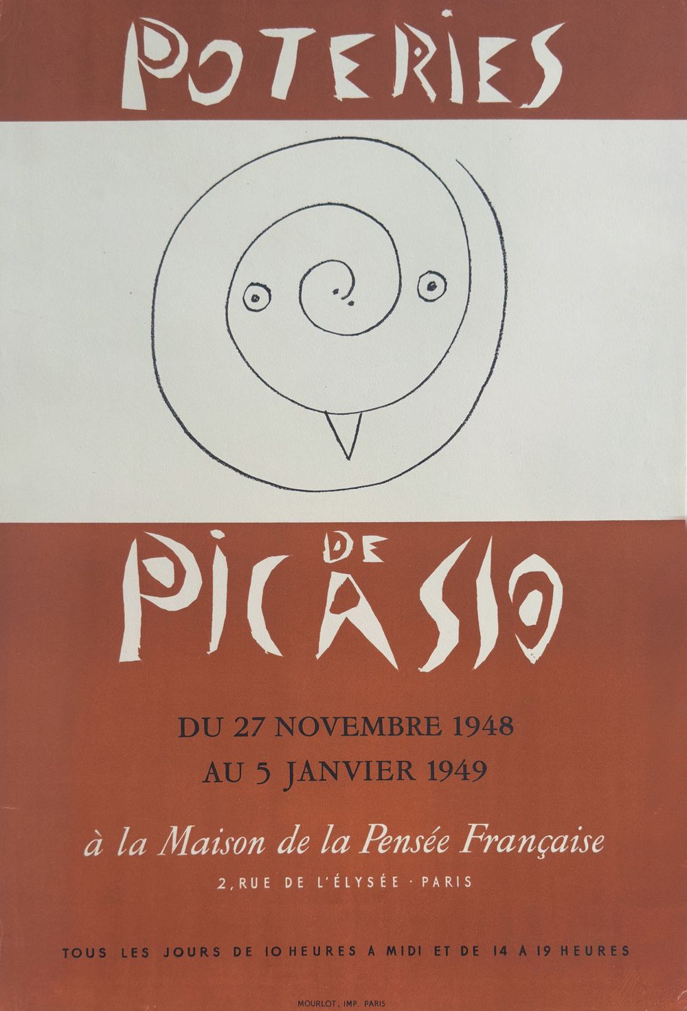 Expo 48 - Maison de la pensée française - Poteries