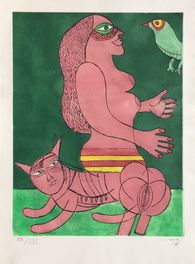 1978 - Femme et faune familière 10