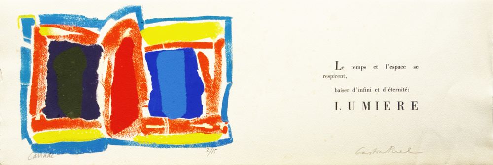 Lumière - poème de Gaston Puel