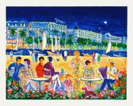 French Riviera - Cannes, soirée en terrasse