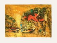 Paysage du Vietnam - village de pêcheurs I