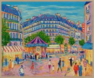 Paris - Manège le soir