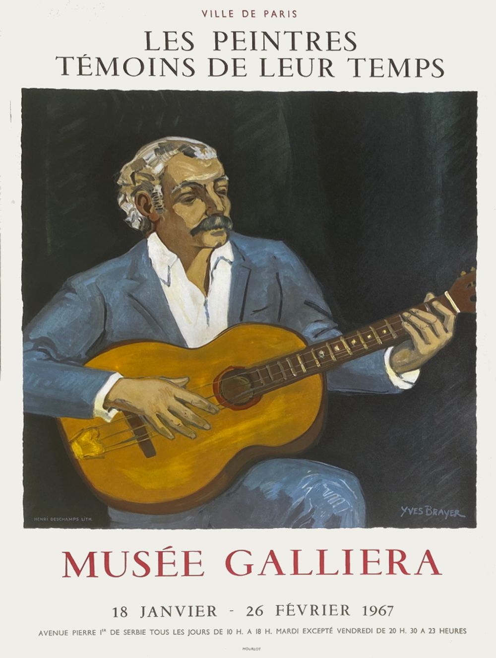 Expo 67 - Musée Galliéra - Georges Brassens