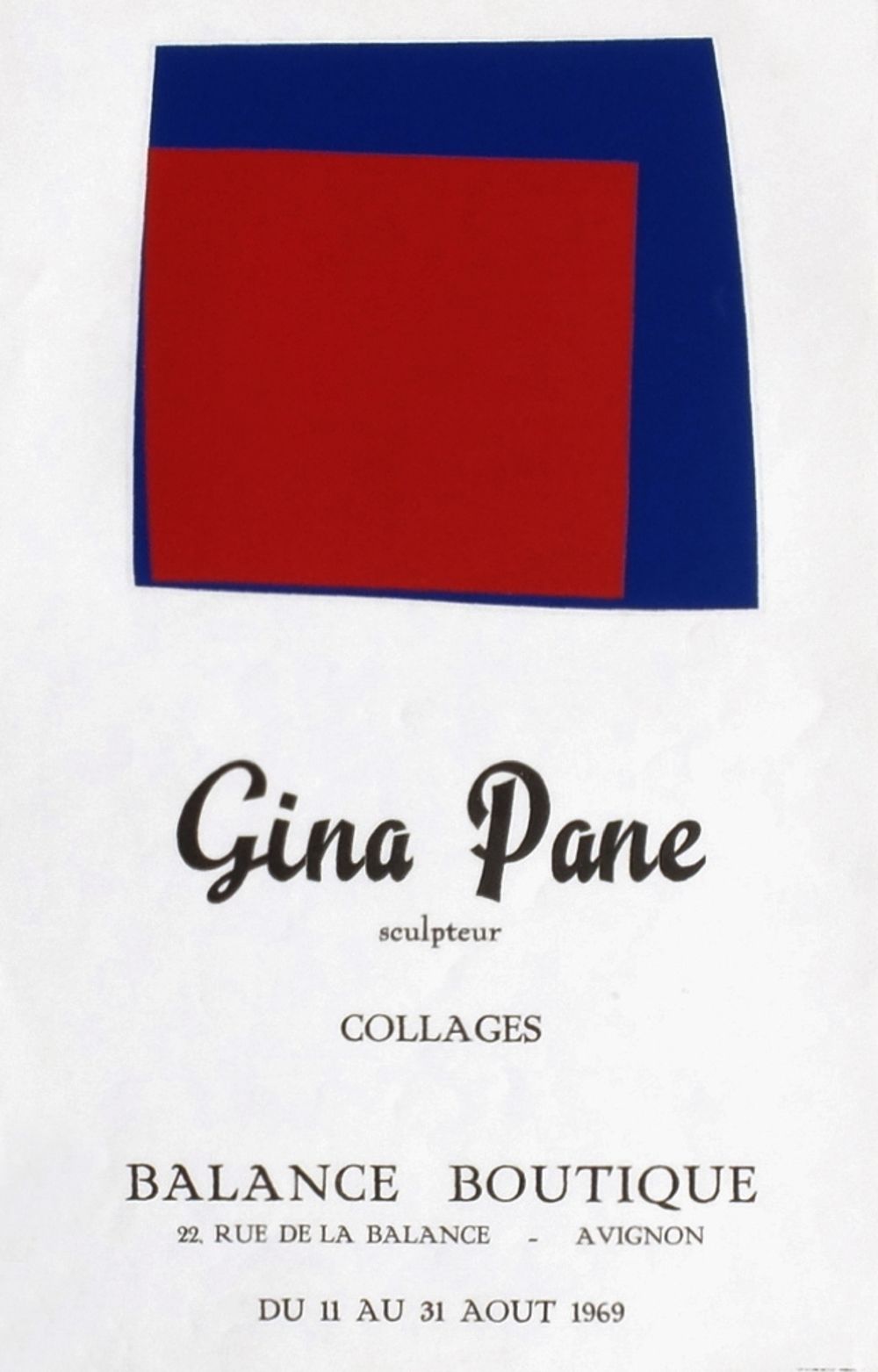 Place des Arts Gina PANE Expo 69 Balance Boutique