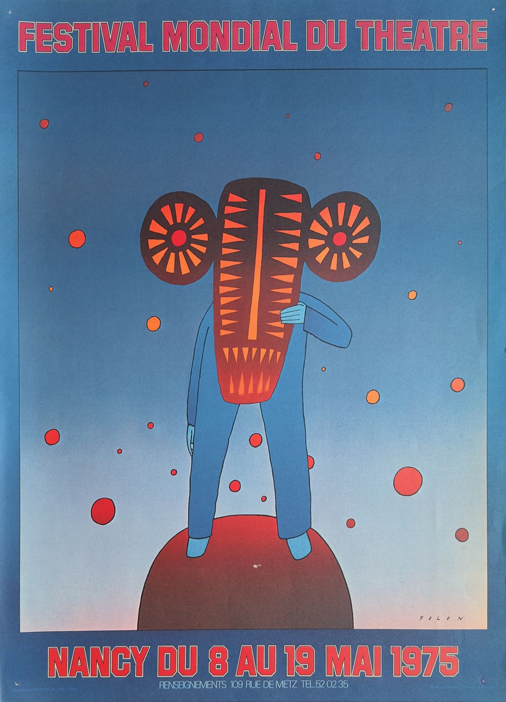 Expo 1975 - Festival Mondial du Théâtre - Nancy