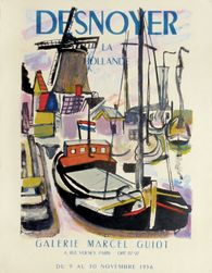 Expo 56 - Galerie Marcel Guiot - Desnoyer et la Hollande
