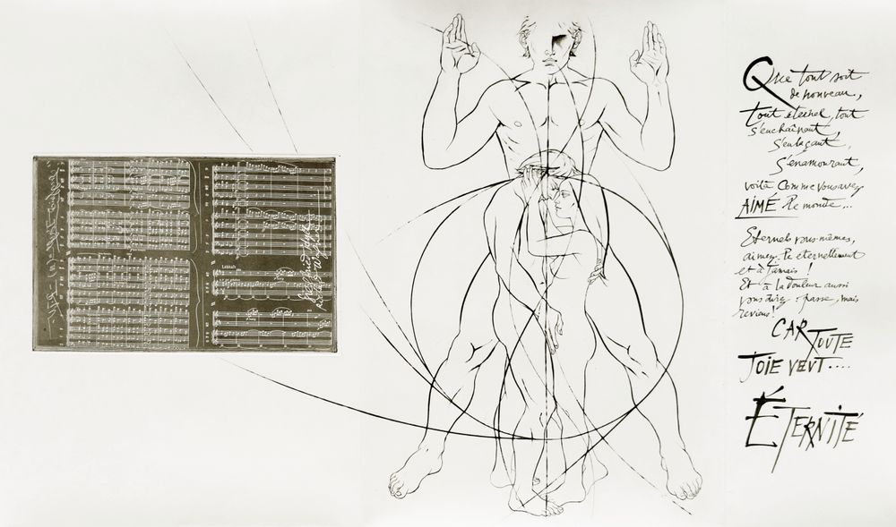 Le chant de la nuit - 12 gravures et un dessin