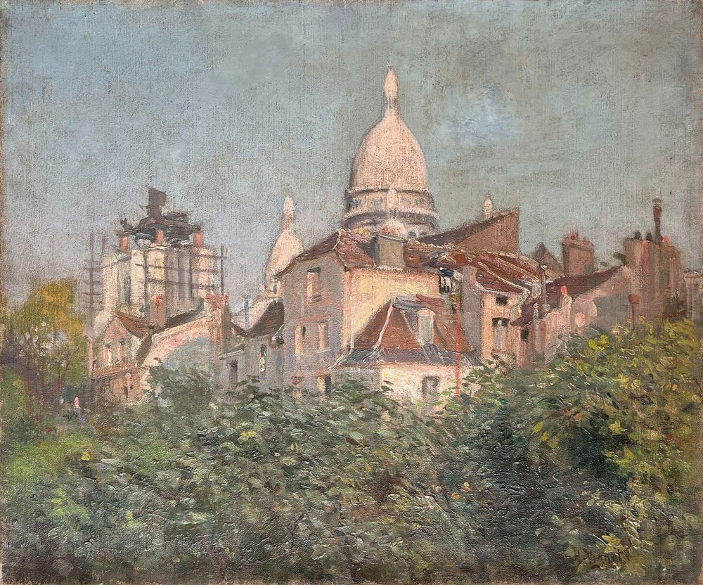 Effet de soleil sur Montmartre