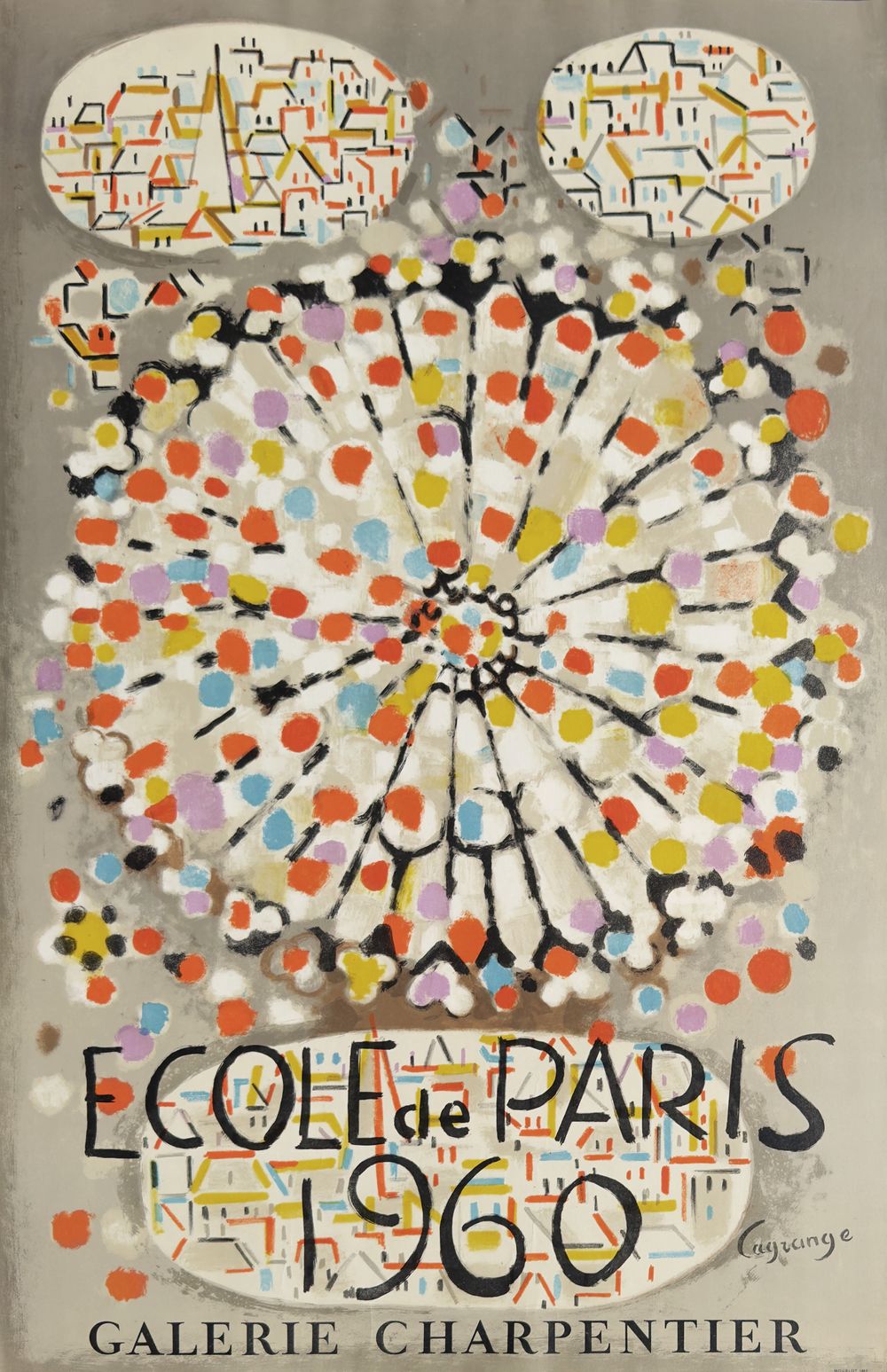 Expo 60 - Ecole de Paris - Galerie Charpentier