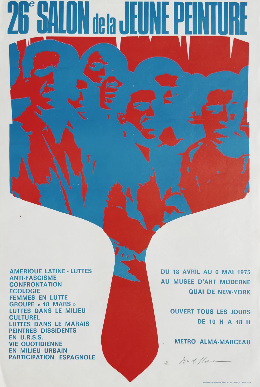 Expo 75 - 26e Salon de la Jeune Peinture - Musée d'Art Moderne