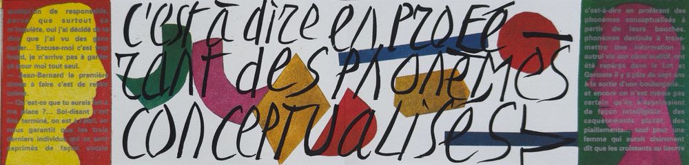 Un remugle - texte de Jean Michel Ribes