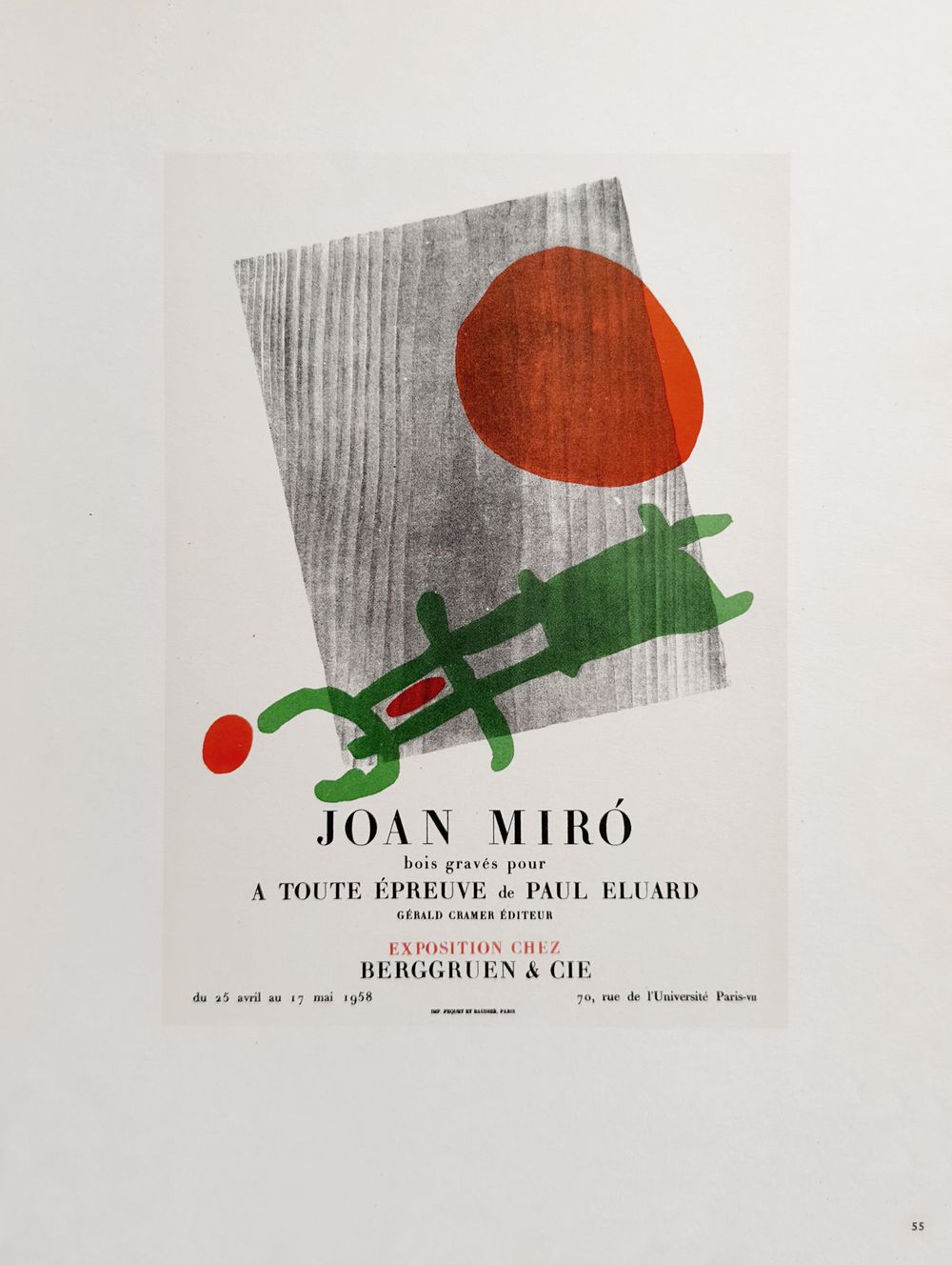 AF 1958 - Berggruen et Cie