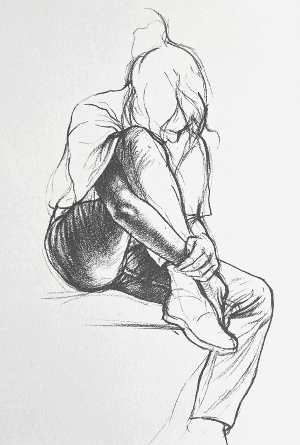 Autres jeunes filles - 8 lithographies + 1 signée