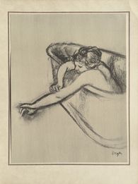 Pastels et dessins - Femme dans le bain