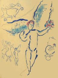 Plafond de l'Opéra : L'Oiseau de feu