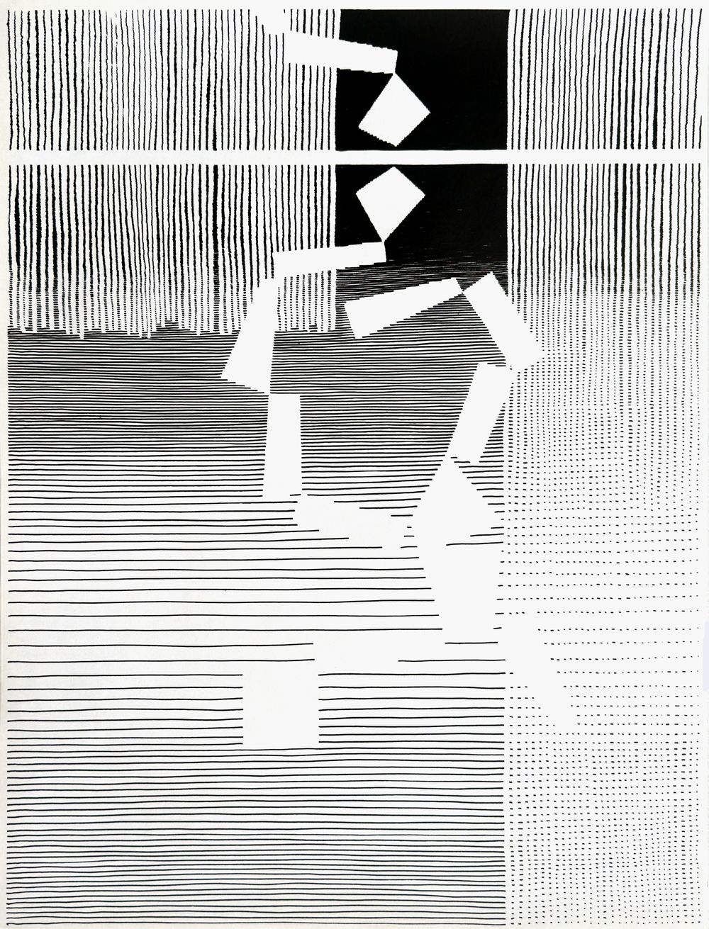 Parade aux miroirs (portfolio complet 8 sérigraphies)