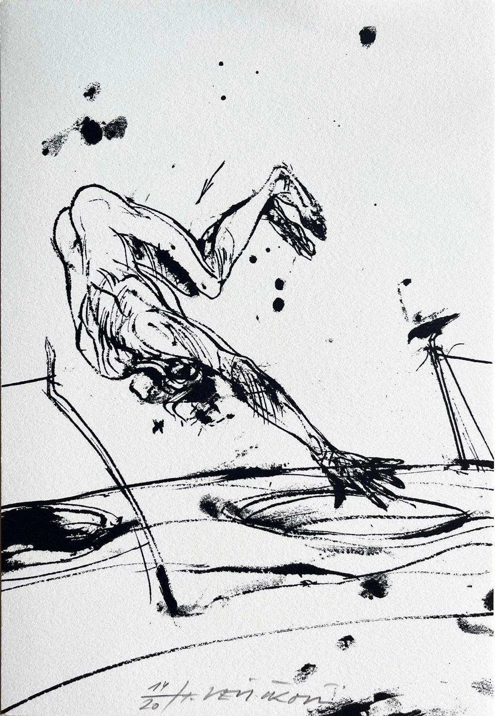 Version des oiseaux (11 lithographs : 8 and 3 signed)