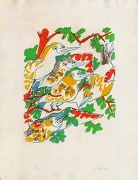 B - Oiseaux dans le feuillage II