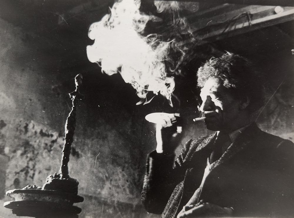 Alberto Giacometti à la cigarette I
