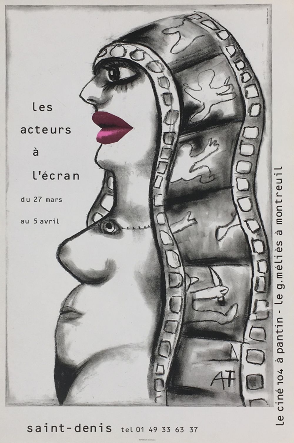 Les acteurs à l'écran 