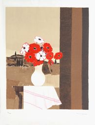 Bouquet rouge et blanc