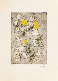Droites libérées (28 etchings signed)